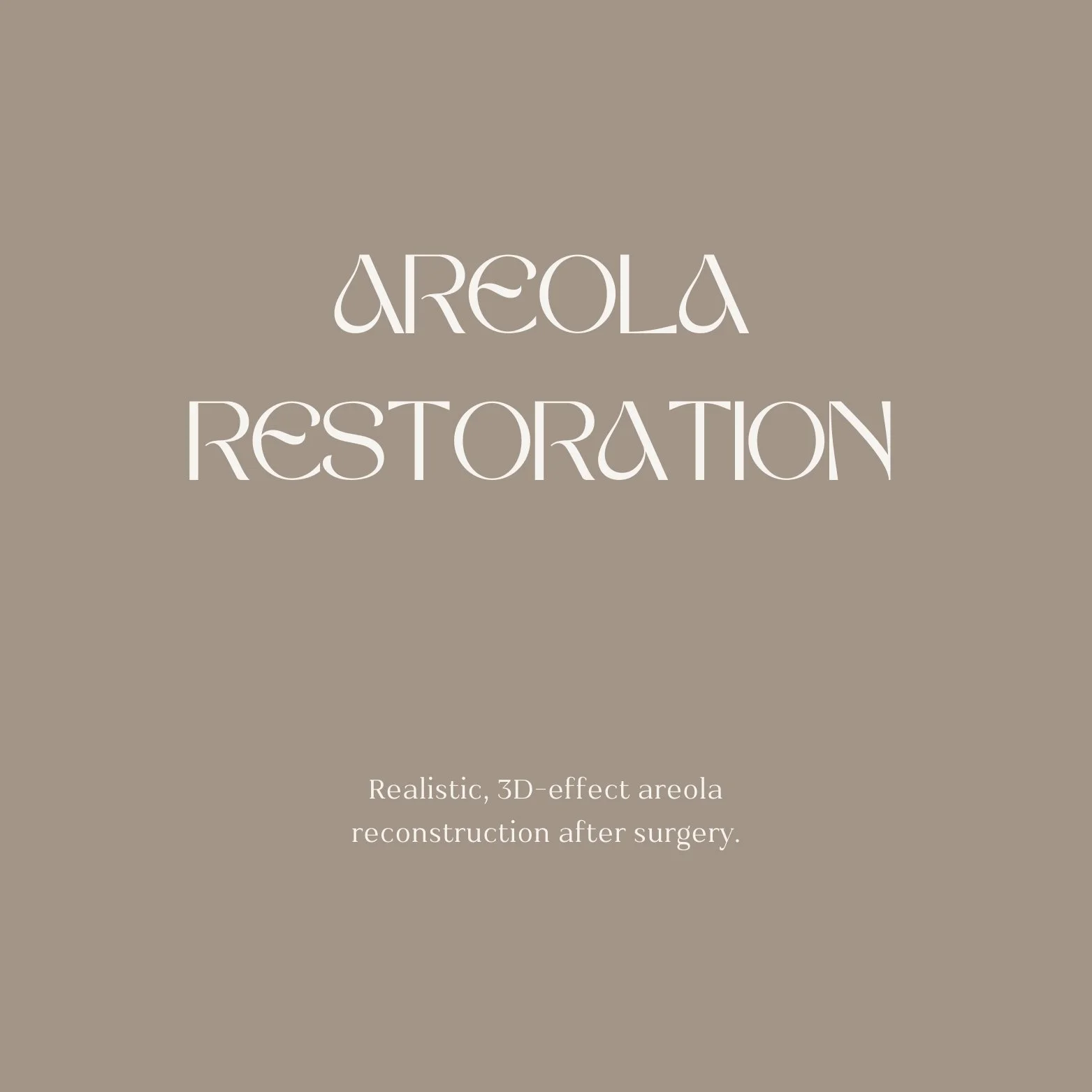 Areola Restoration