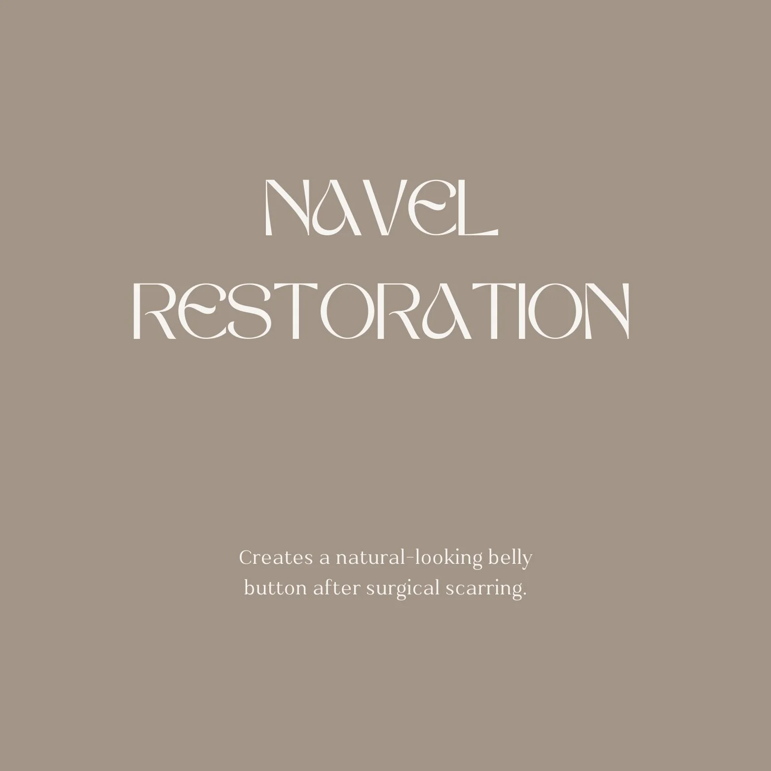 Navel Restoration