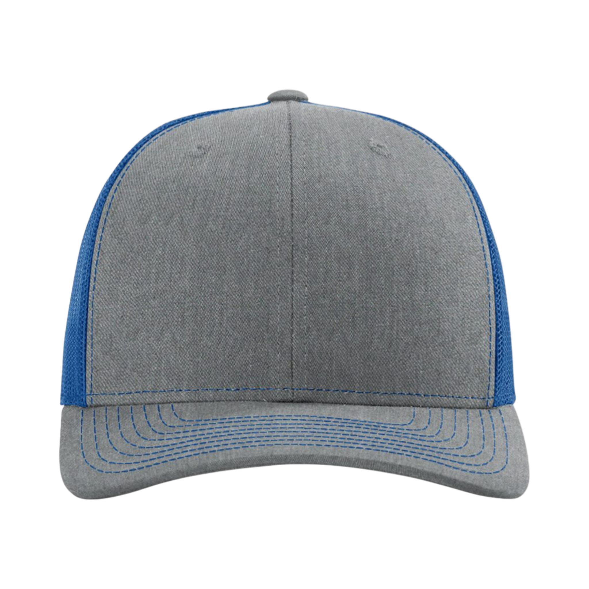 Richardson_112_Heather_Grey-_Royal_Front_High.png