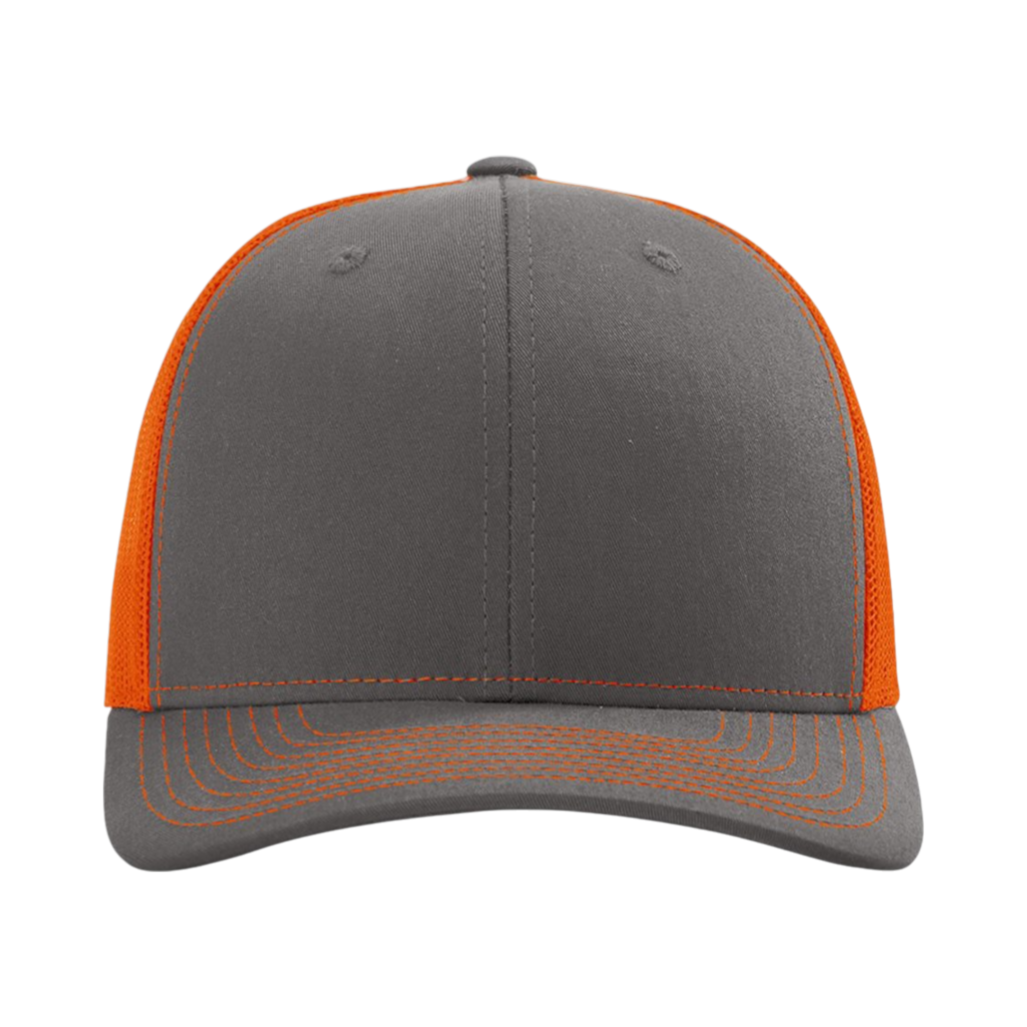 Richardson_112_Charcoal-_Orange_Front_High.png
