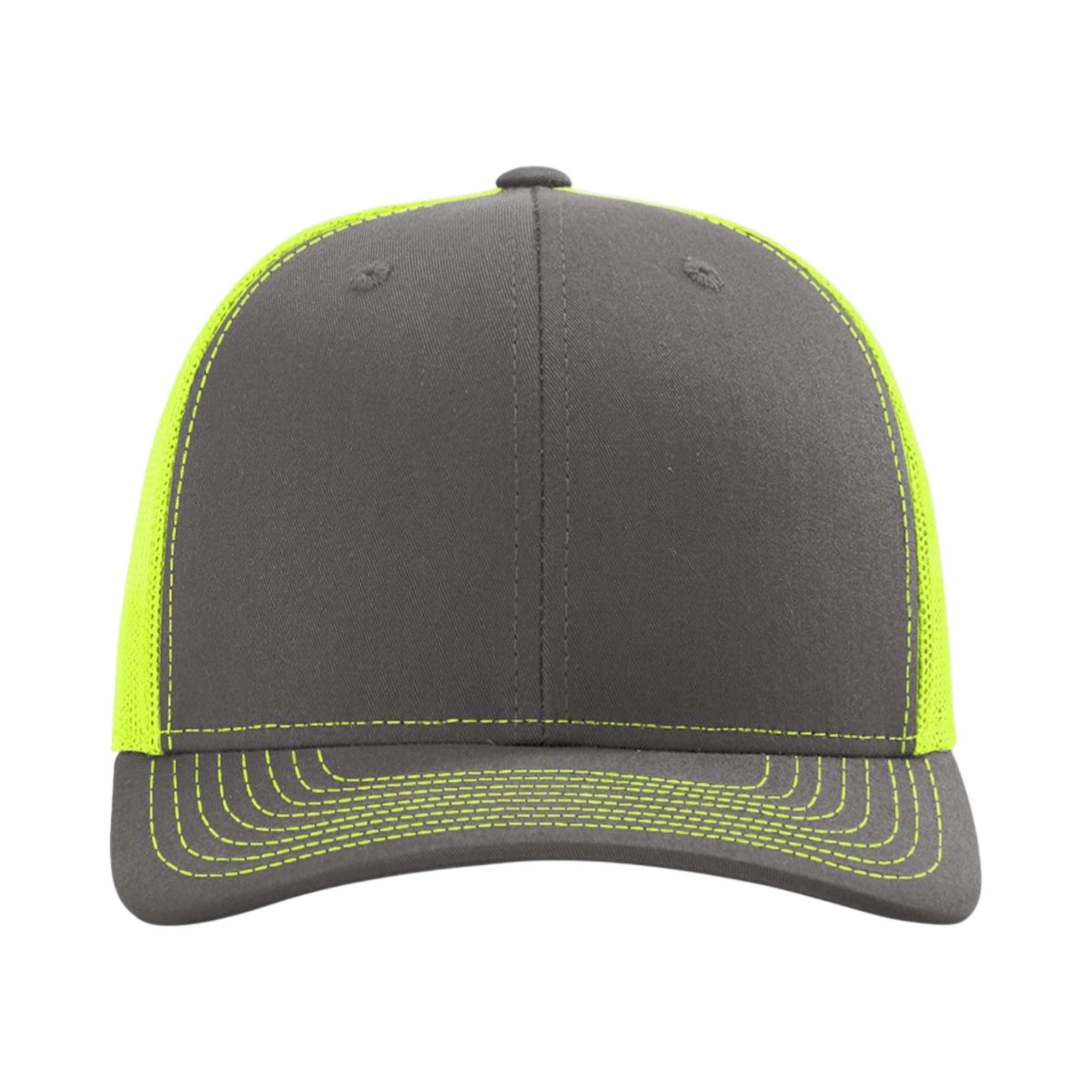 Richardson_112_Charcoal-_Neon_Yellow_Front_High.png