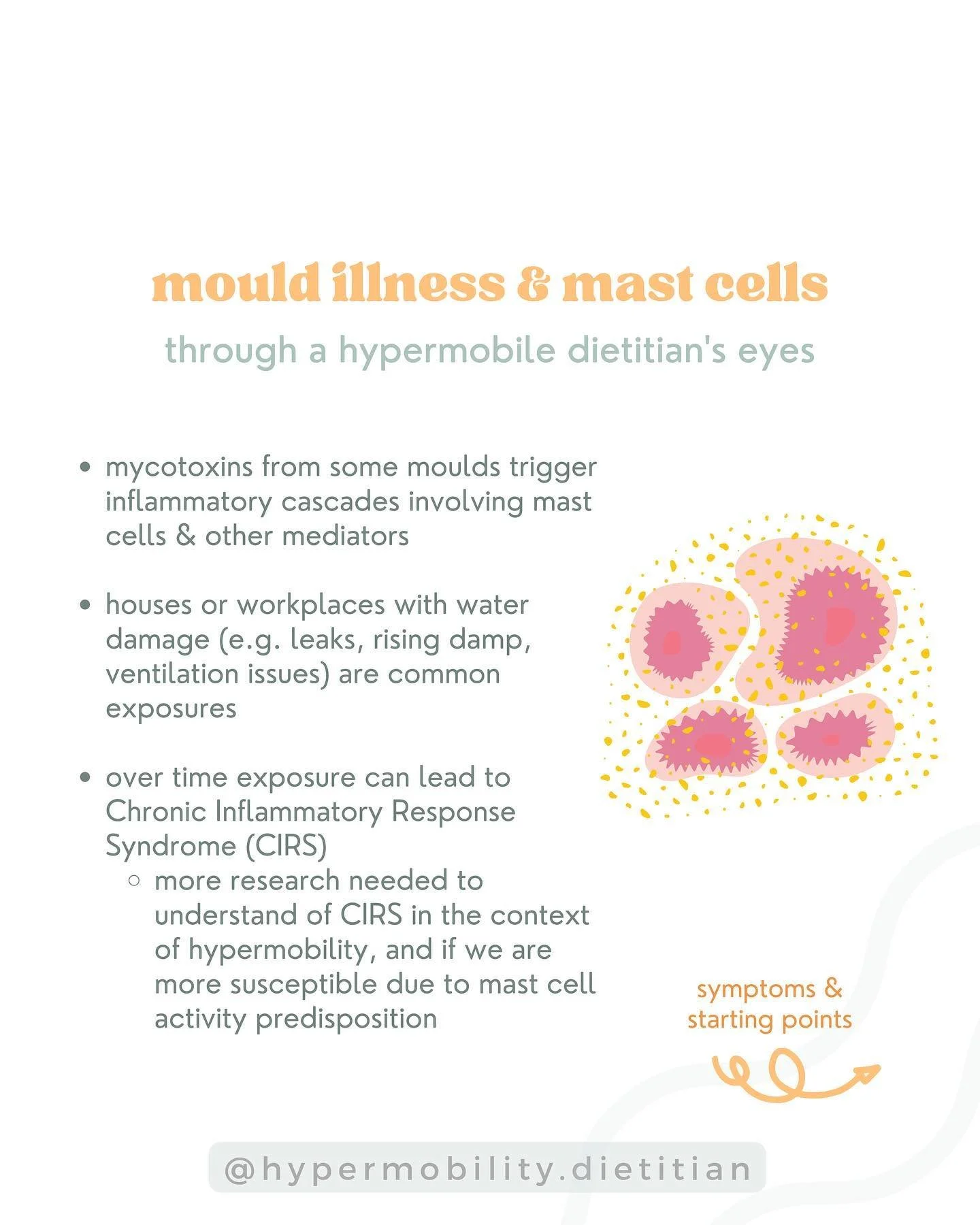 In every new client consult I ask about current and previous exposure to mould, for instance at home or in the workplace 🧐

We have good research outlining how certain mycotoxins (toxins from certain mould &amp; fungi) interact with our immune syste
