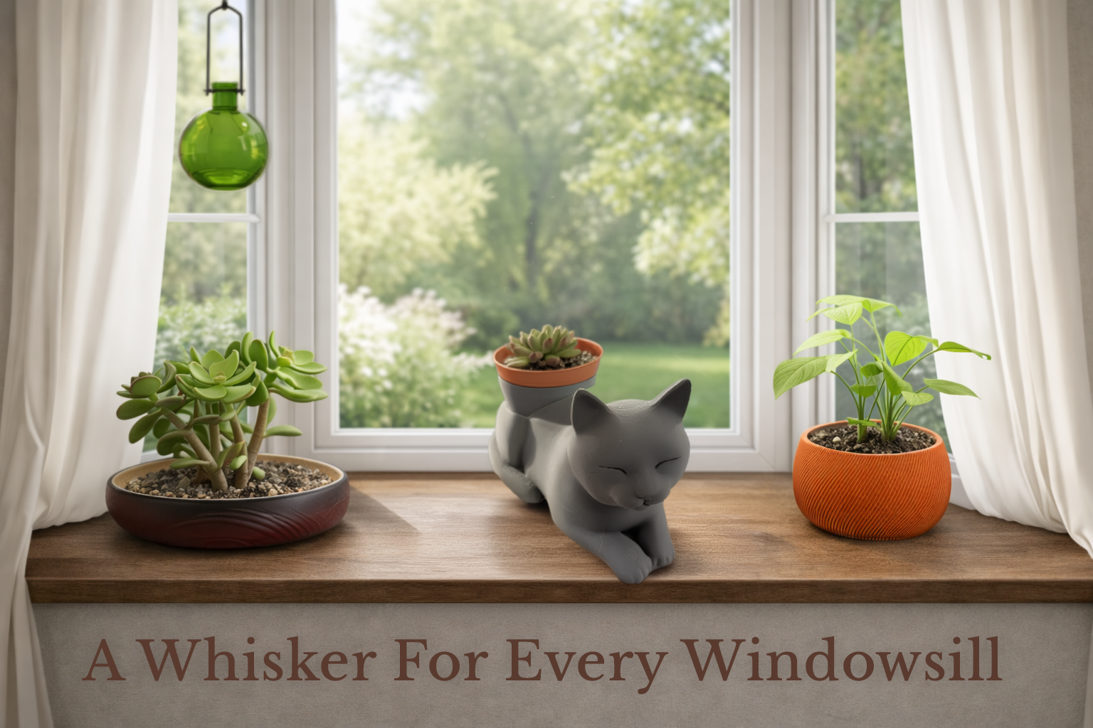 Serene Cat in a Sunny Window.png