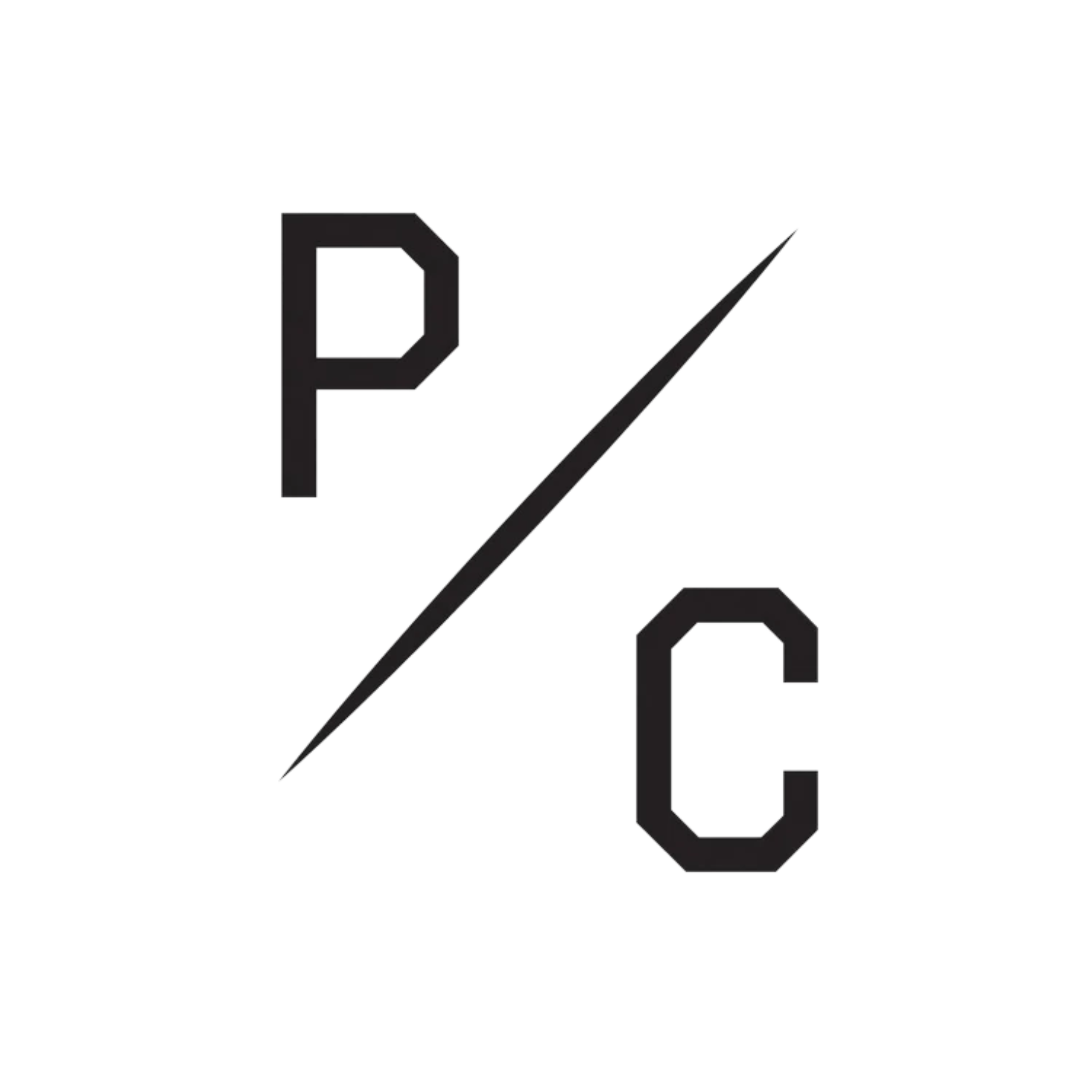 Diagram of a parking space with a 'P' sign, showing side and front views with color-coded lines indicating dimensions and boundaries.