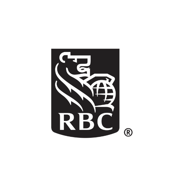 RBC logo featuring a lion holding a globe with the letters 'RBC' underneath.