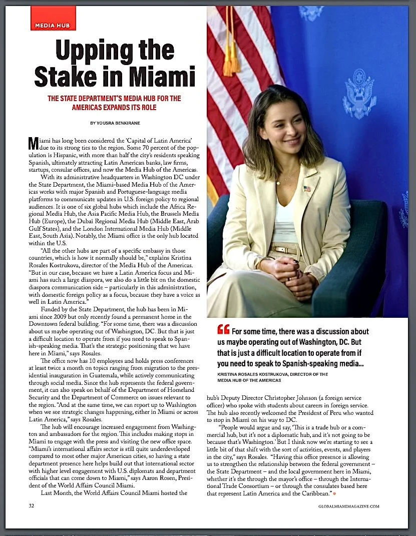 Kristina Rosales - Miami Magazine