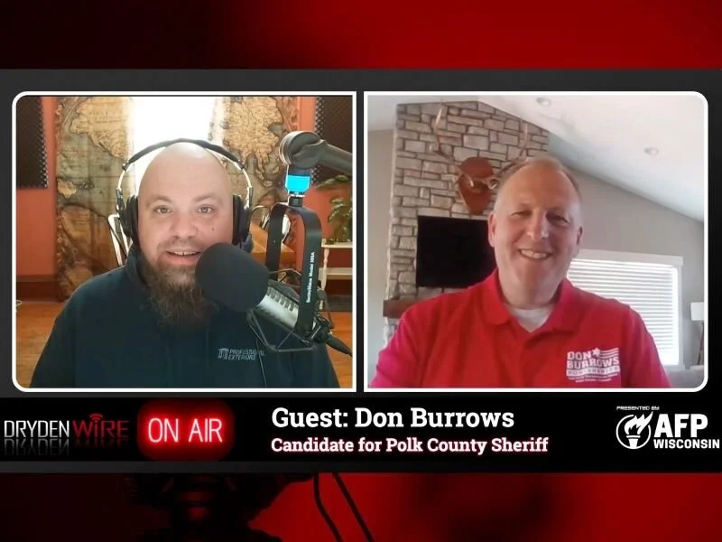 Don Burrows Discusses His Vision for Polk County Sheriff on DrydenWire Live