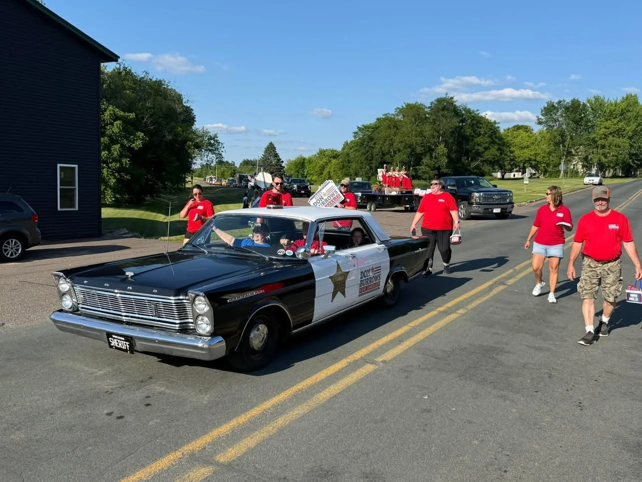 '65 Ford Galaxie Squad car at Milltown parade