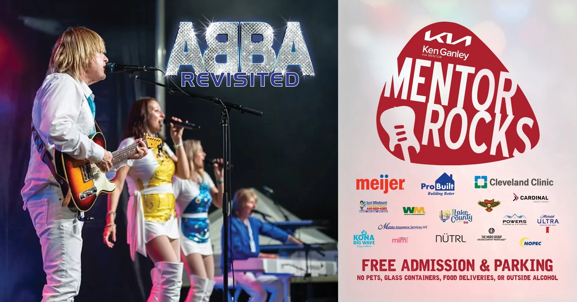 Mentor Rocks with ABBA Revisited
