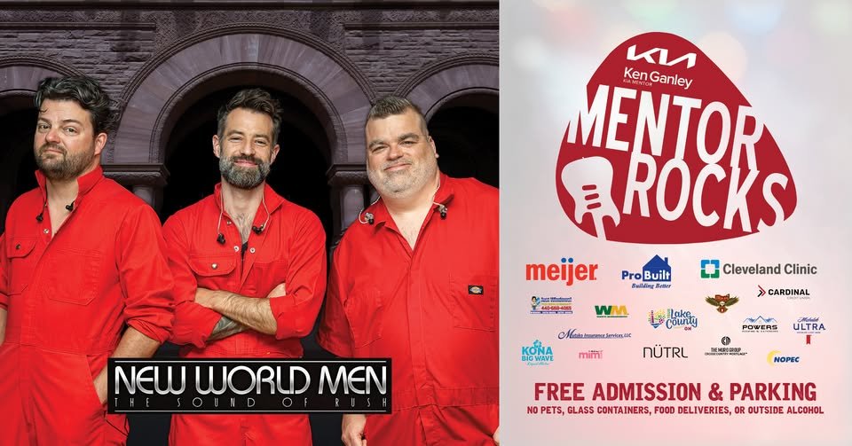 Mentor Rocks with New World Men