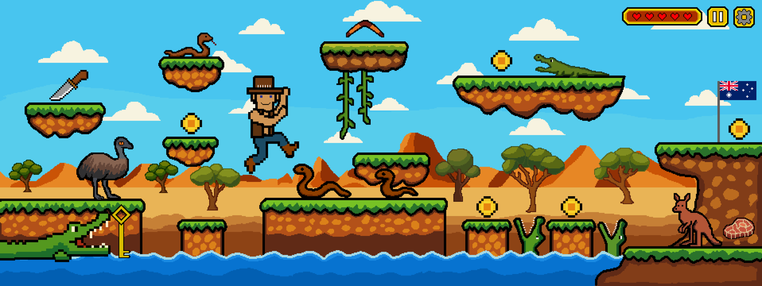 Pixel Art Environment