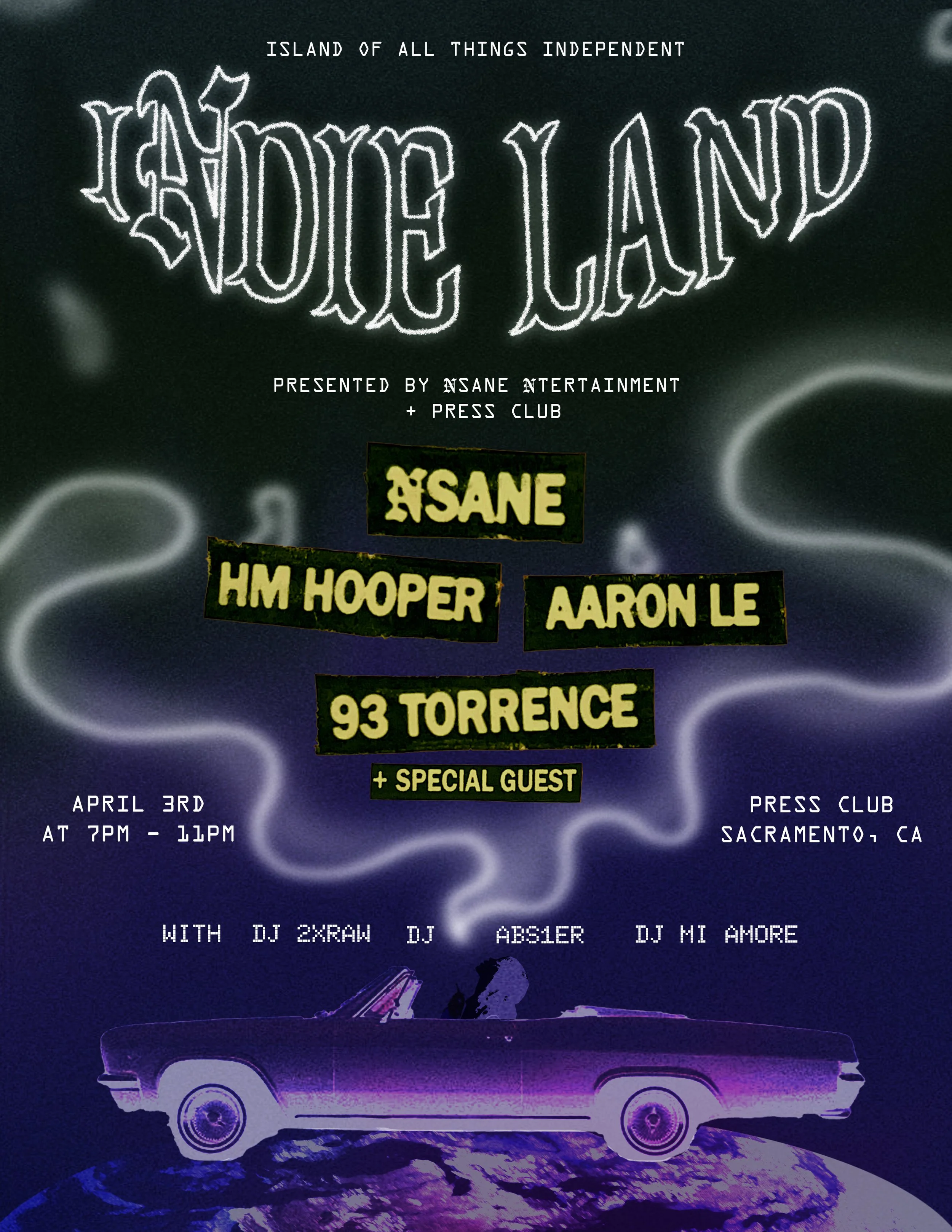 INDIELAND - SACRAMENTO, CA