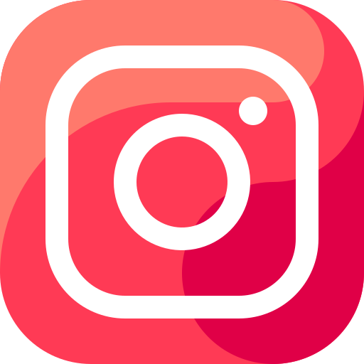 Icon of a camera with a pink background.
