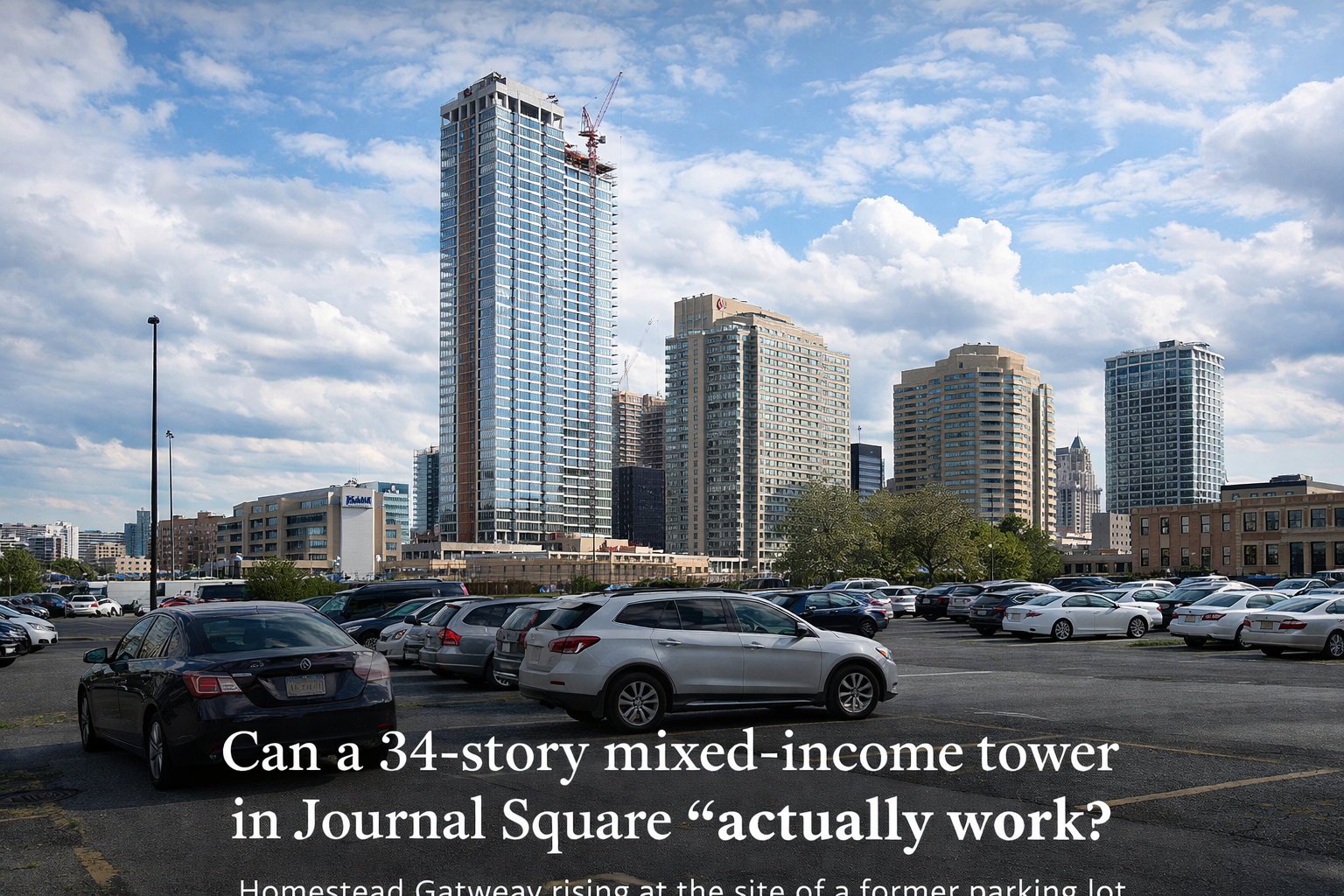 The Price of the Skyline: Can a 34-Story Mixed-Income Tower in Journal Square Actually Work?