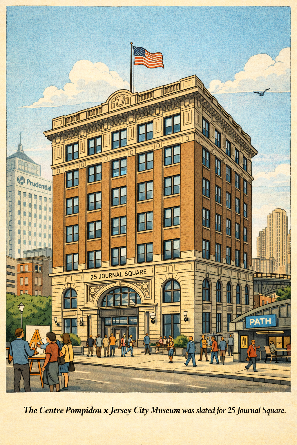 Au Revoir, Pompidou: Jersey City Eyes Affordable Housing at Scrapped Museum Project Site