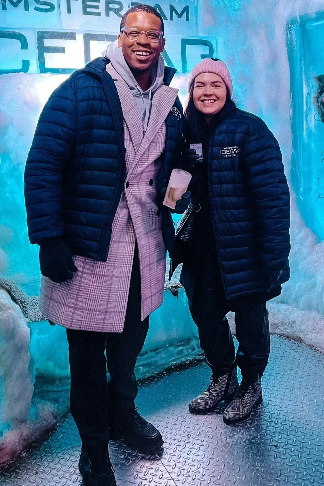 The Ice Bar in Amsterdam