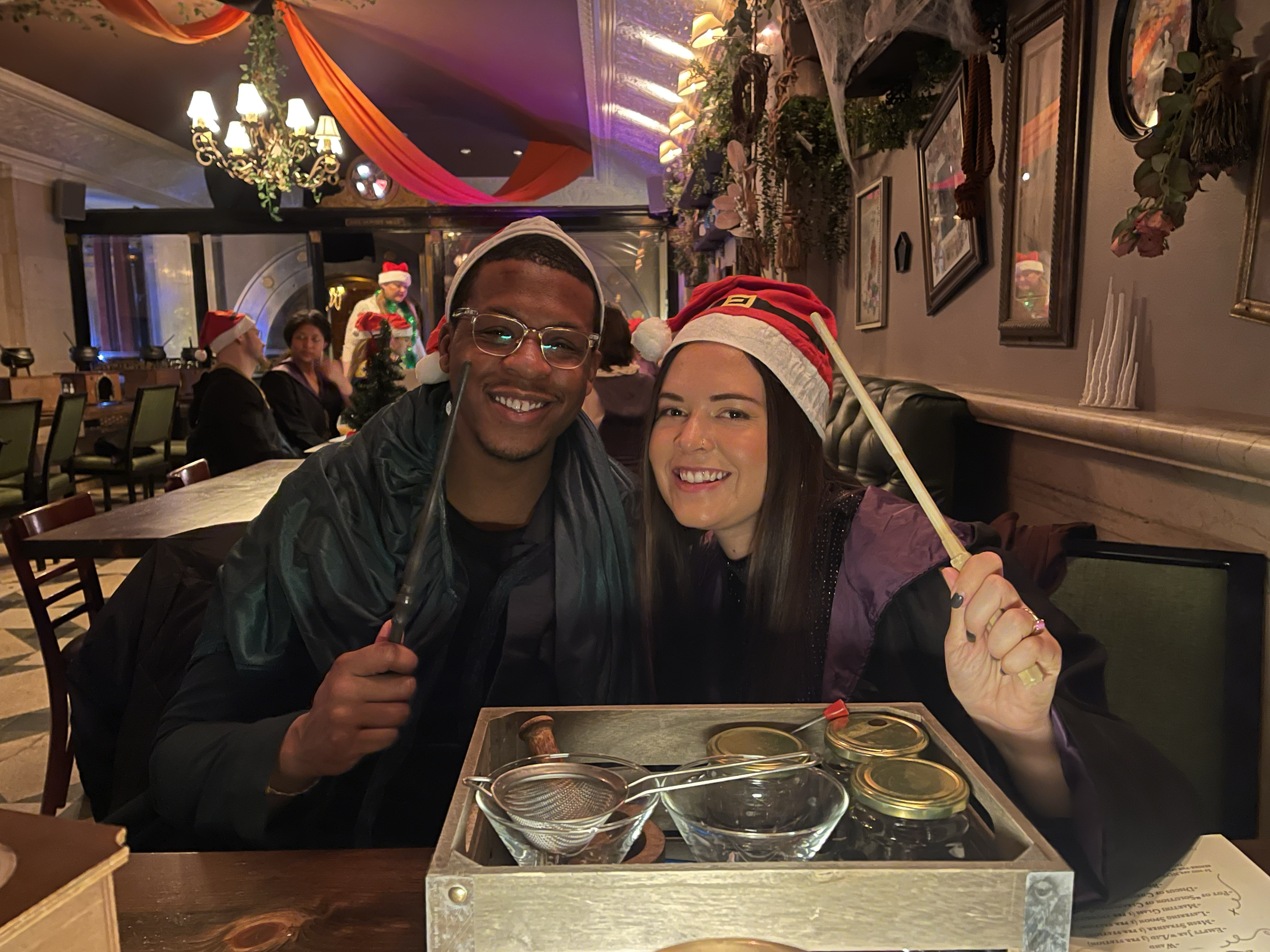 Christmas Cocktail Making