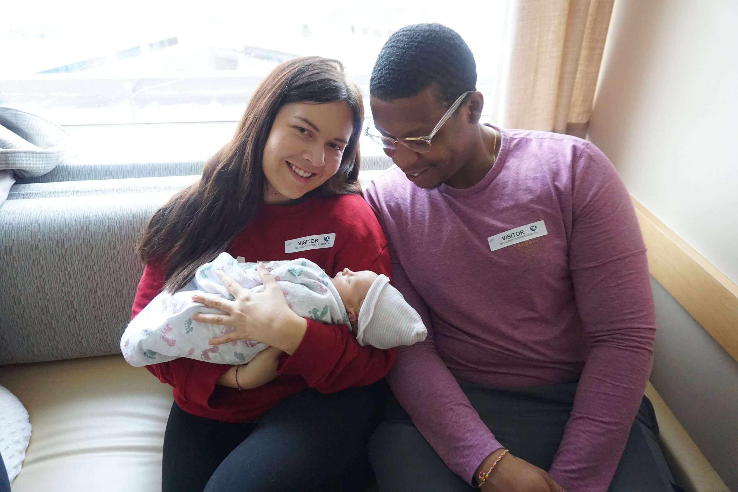 The birth of our nephew, Briggs