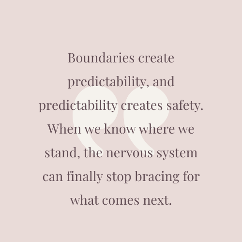 how to make boundaries