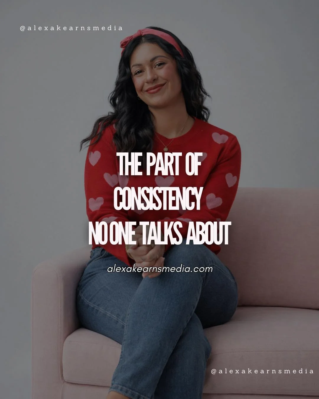 Showing up consistently > chasing the aesthetic. That&rsquo;s where growth starts🤍