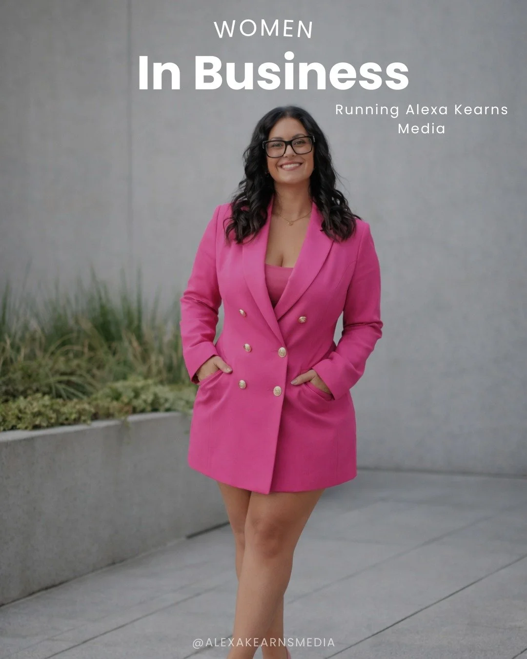 Happy International Women&rsquo;s Day🩷

Alexa Kearns Media is proudly woman owned &amp; run by just me. I&rsquo;m so grateful to be building something of my own and helping businesses show up online while doing it.

Here&rsquo;s to the women startin