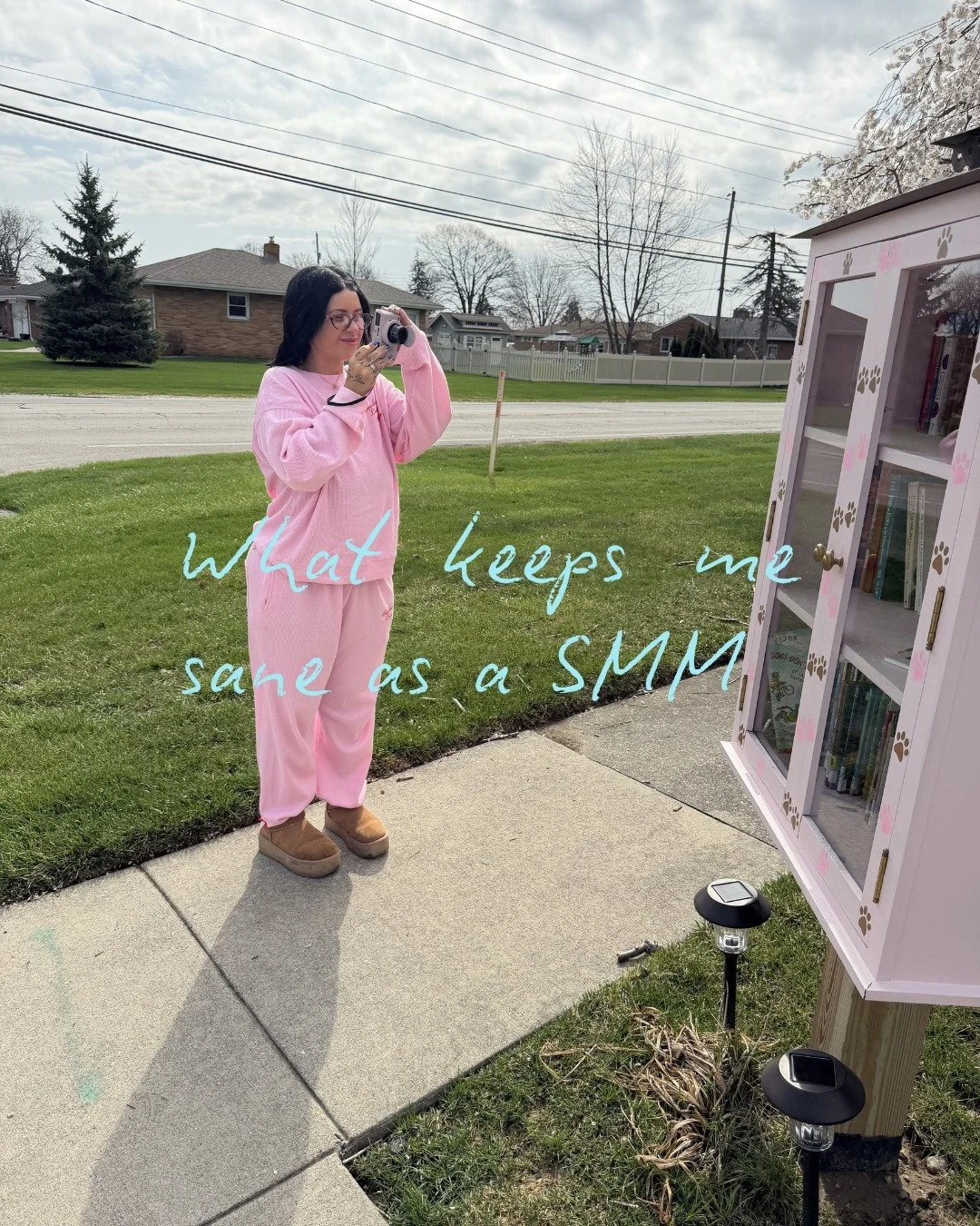 Running a business means being online a lot&hellip; but what you do offline matters just as much! 

These are a few small things that help me stay grounded, creative, and not completely burnt out.

Because showing up well online starts with taking ca