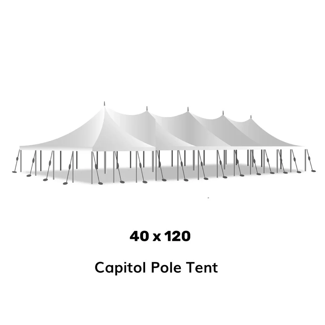 40X120 Capital Pole Tent