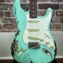 Sea Foam Green Relic’d “S” Style
