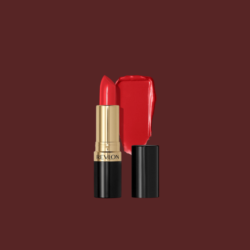 Revlon Super Lustrous Lipstick
A  vibrant true red lipstick with intense color payoff and smooth application. A statement shade that instantly elevates any makeup look.