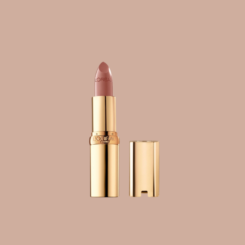 A classic nude lipstick with rich color payoff and a smooth application. A versatile shade that pairs well with both subtle and full-glam makeup styles.