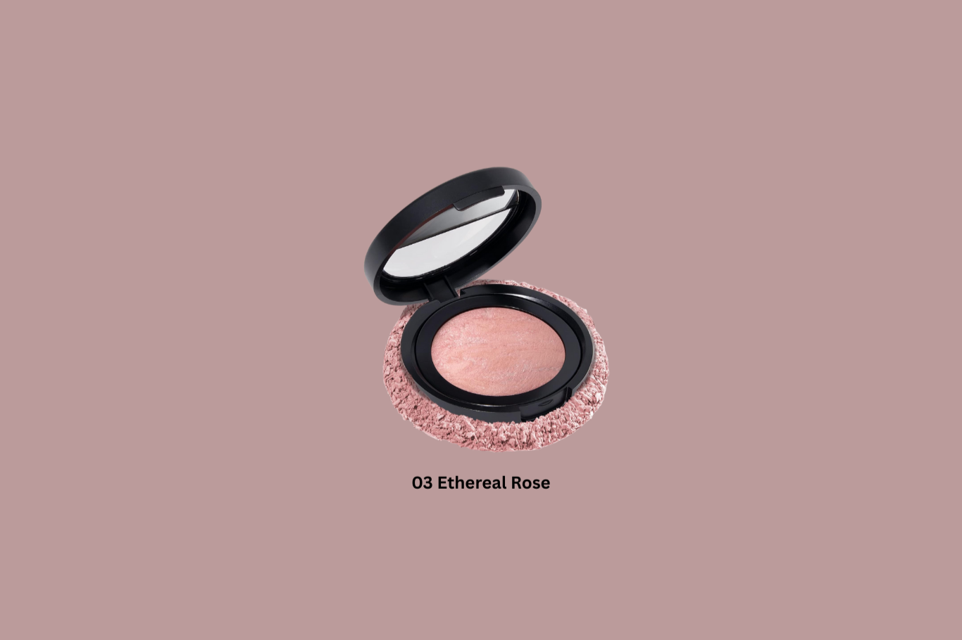 A delicate rose-toned blush with a subtle glow. Lightweight and buildable, this shade enhances the complexion with a soft-focus radiance for an effortlessly elegant finish.