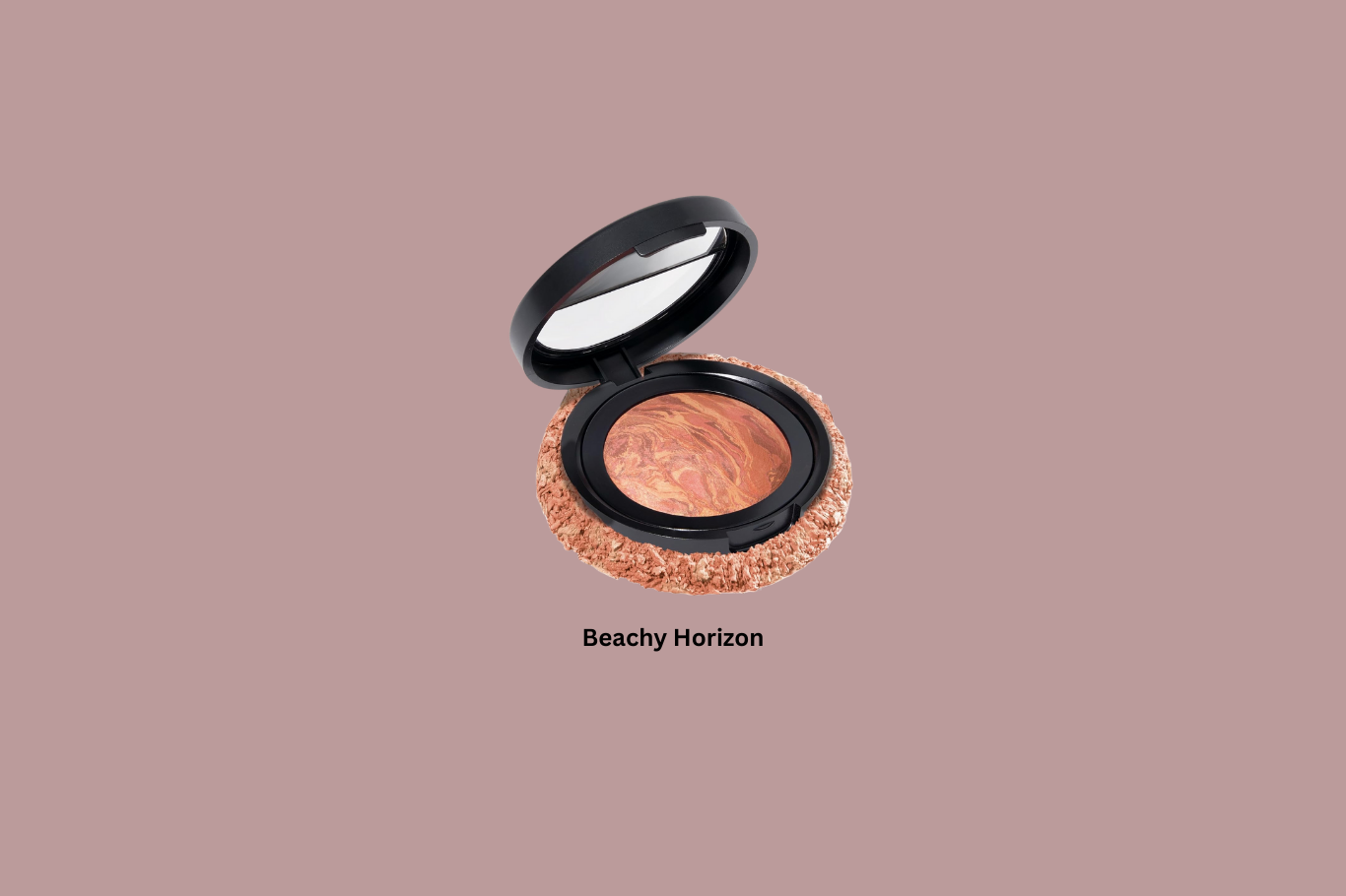 A warm, golden-peach blush inspired by sunlit beaches. Provides a radiant, bronzed flush that brings warmth and dimension to the cheeks.