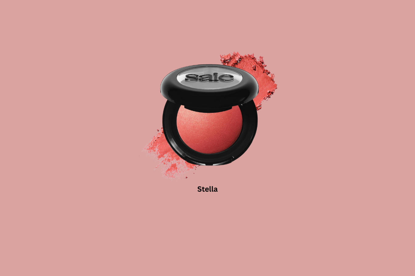 A vibrant coral blush that delivers bold yet wearable color. Smoothly pigmented for a fresh, luminous pop that instantly energizes the complexion.