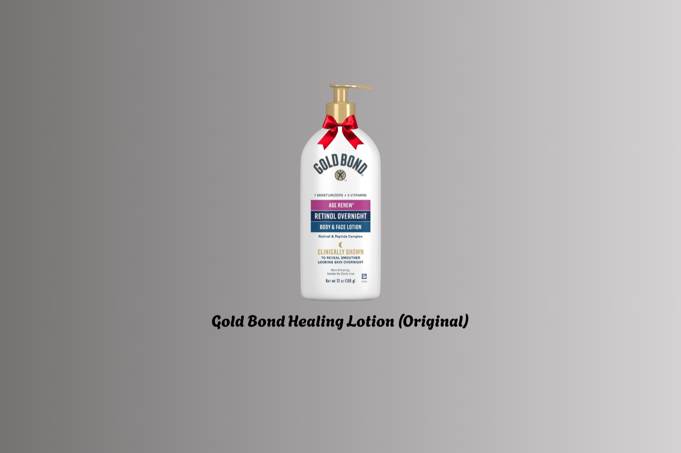 Description: A lightweight body lotion that absorbs quickly and helps keep skin feeling smooth and moisturized throughout the day.