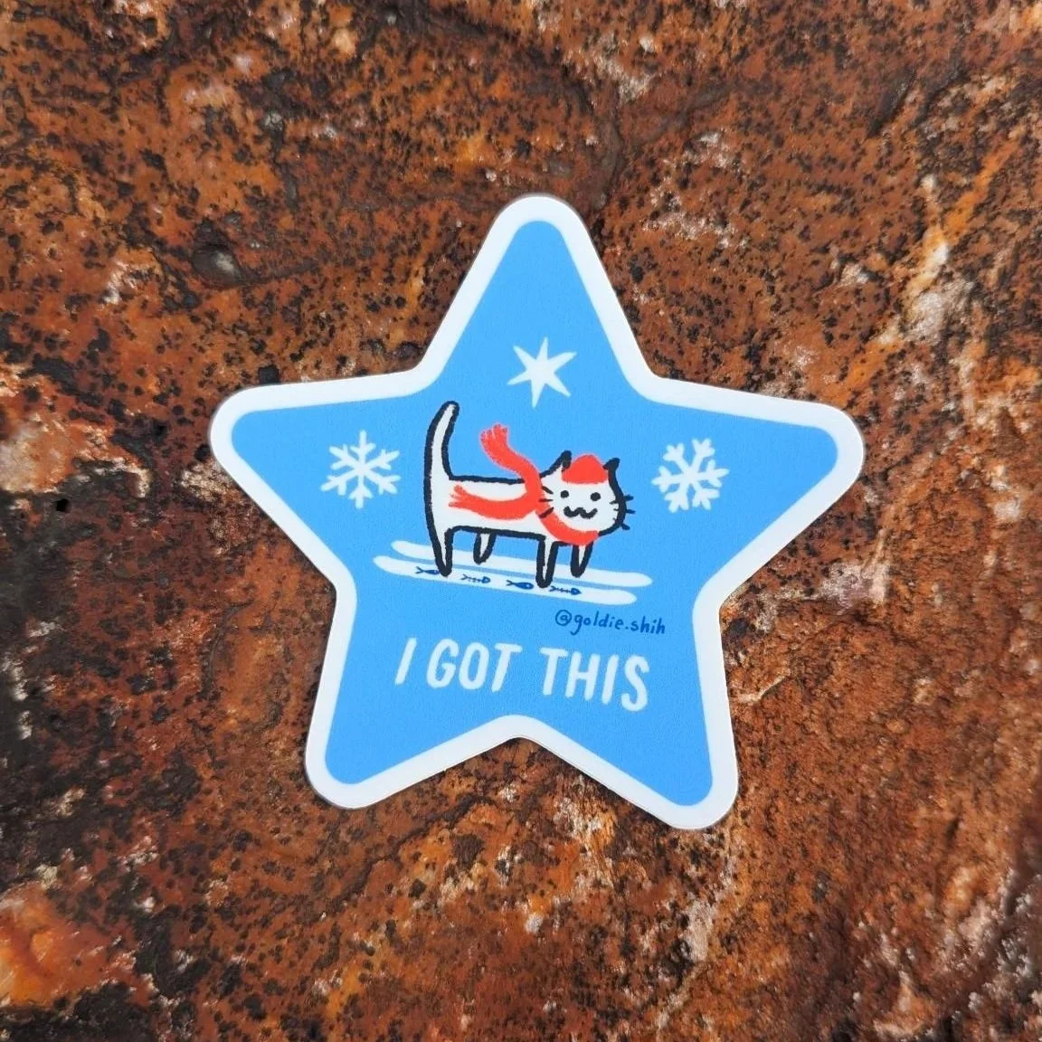 I GOT THIS! Ski Cat Sticker