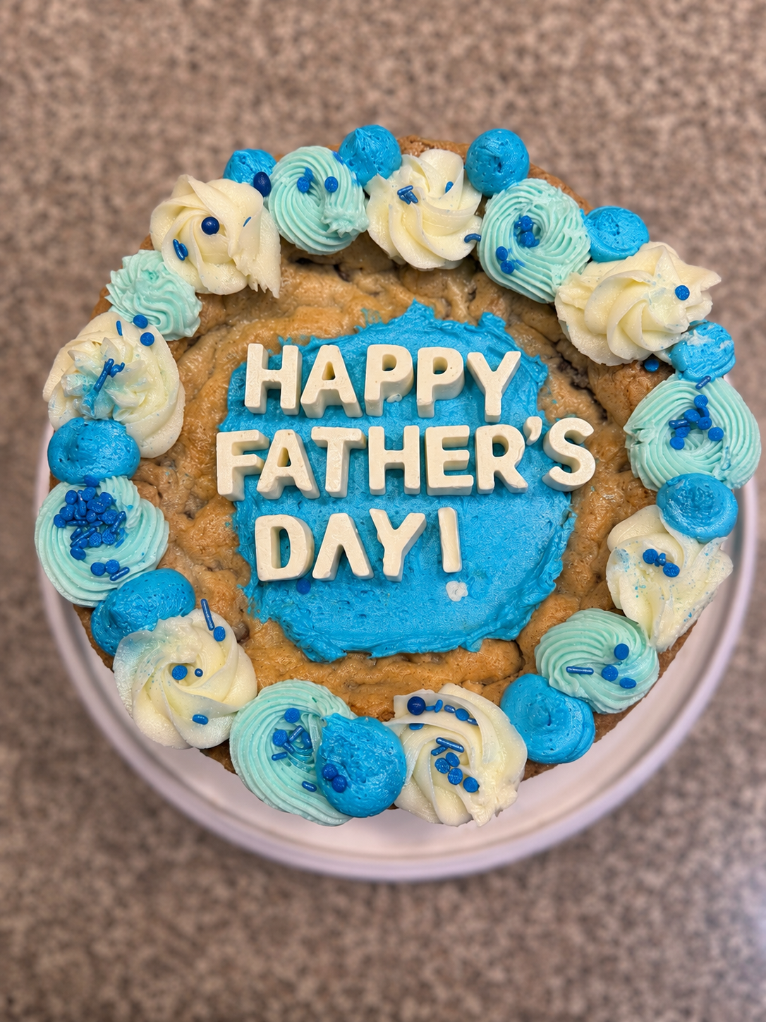 8 inch Father's Day Cookie Cake