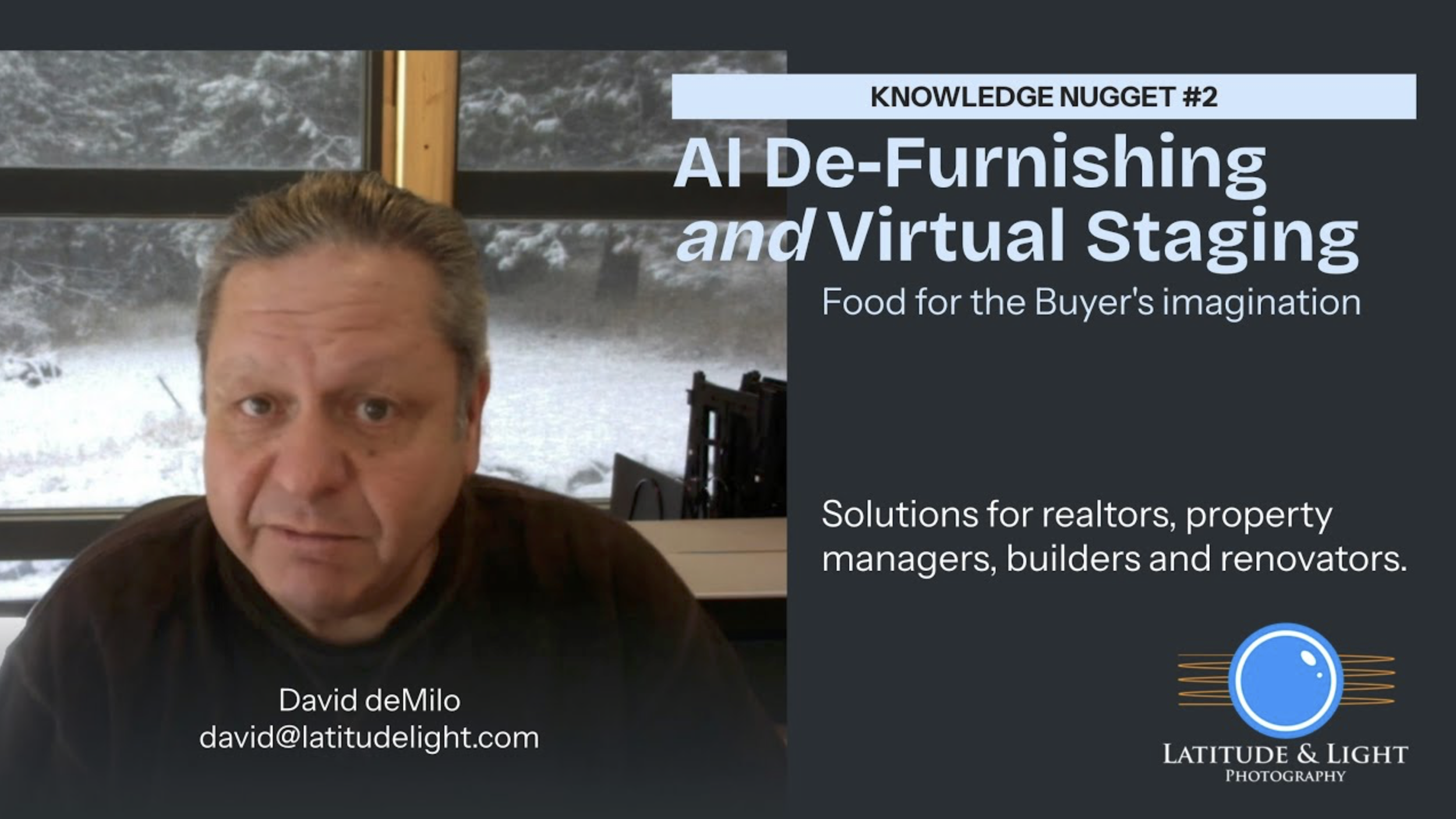 De-Furnishing and Virtual Staging