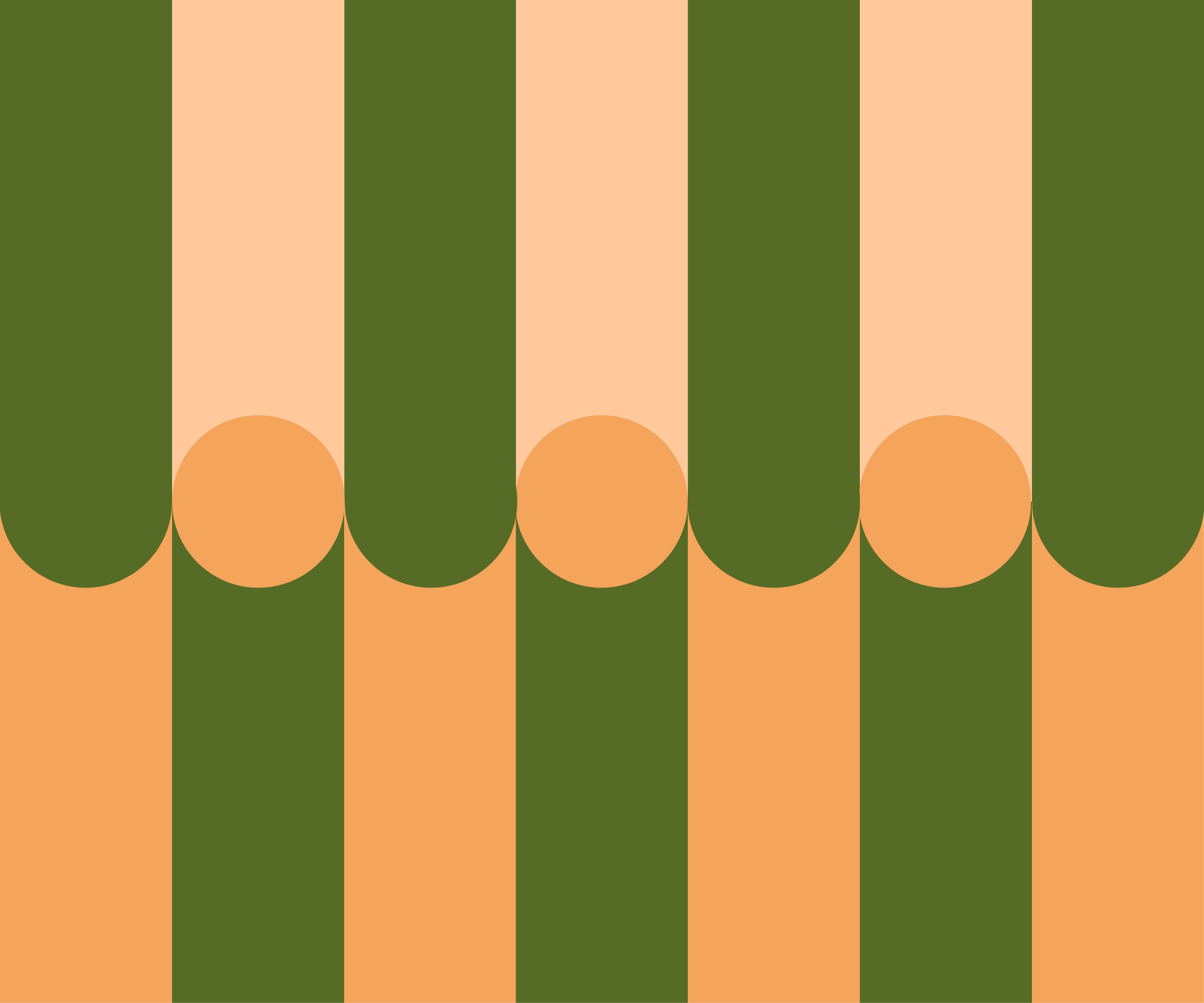 colored graphic design colorful boxes - showcase strategic branding development_orange and green