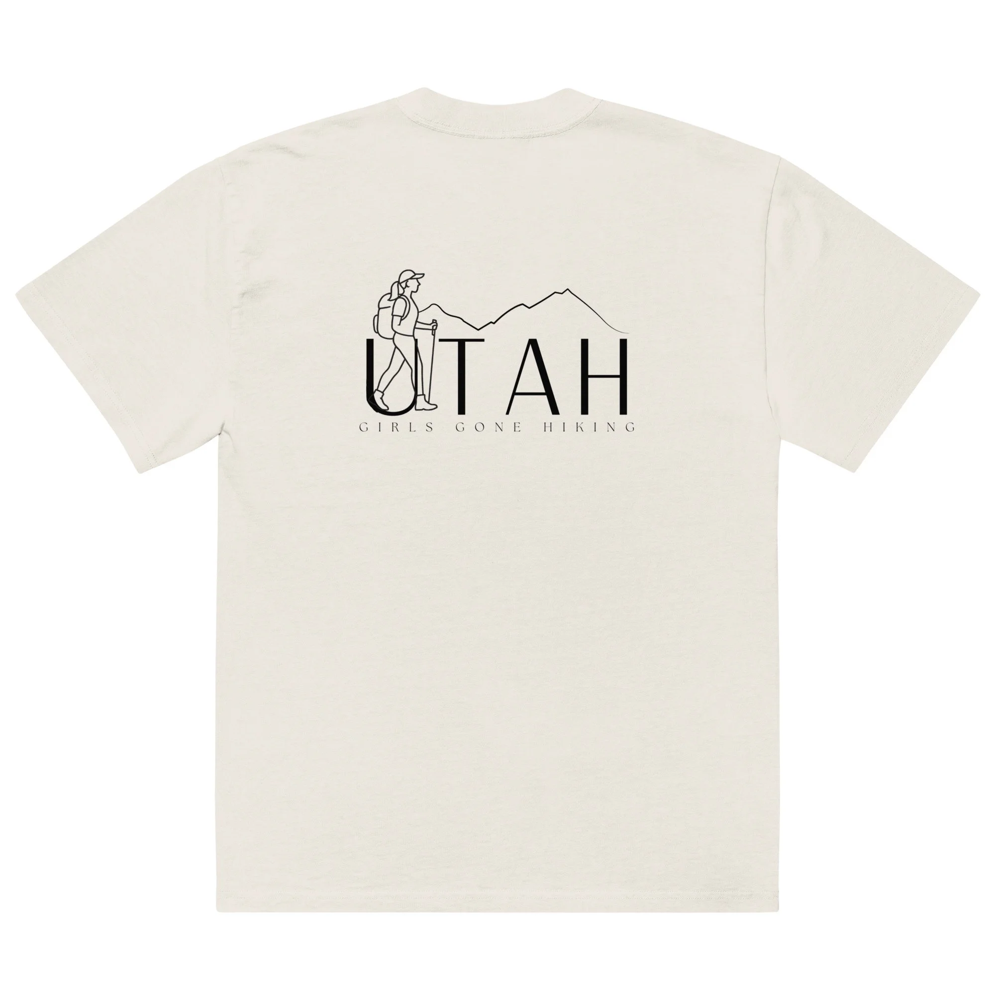 Girls Gone Hiking Utah Oversized Tee