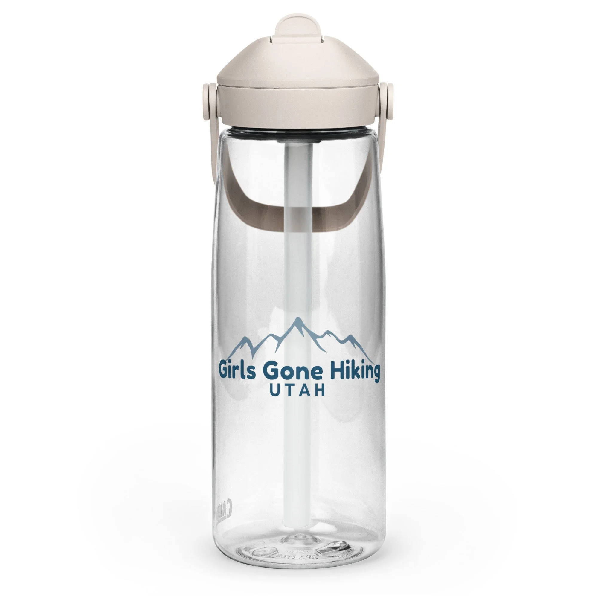 Girls Gone Hiking Flip-Straw Water Bottle