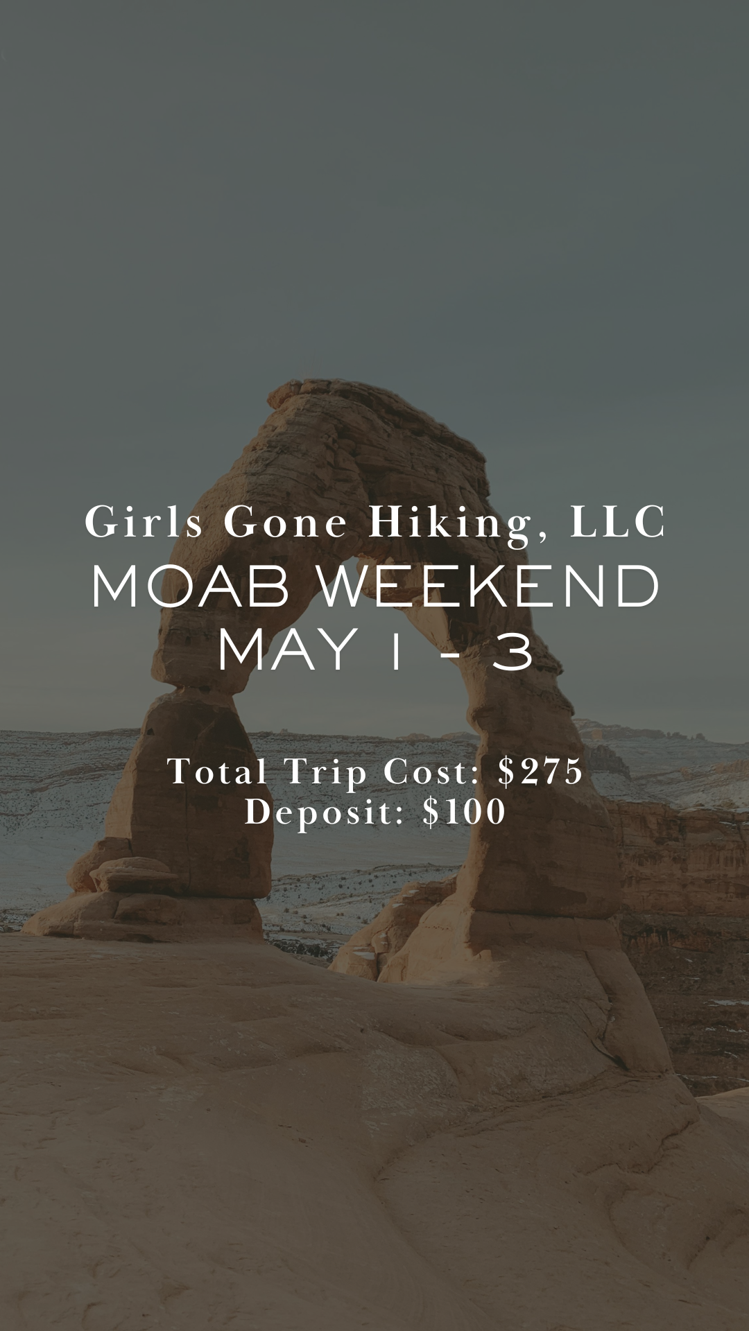 Moab Weekend Trip l May 1 - 3