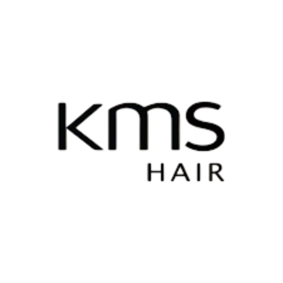 KMS hair logo.
