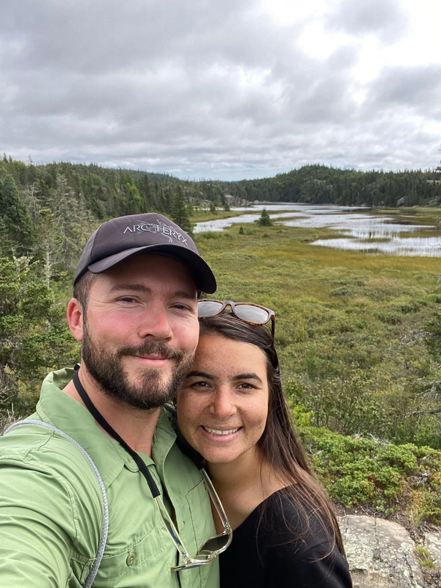 Travis Layton and his wife Karen.