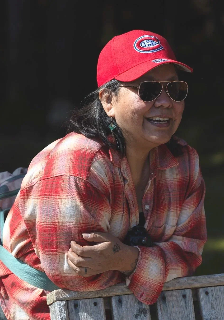 Rhonda, our Haida Style Expedition tour guide.
