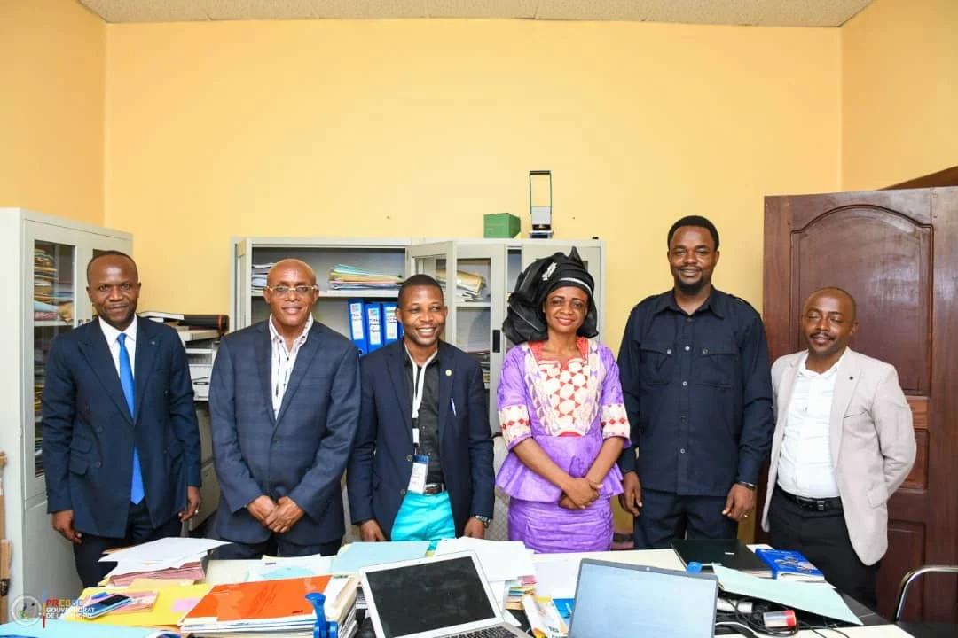 Preparing to meet with the Governor of Kisangani 2023