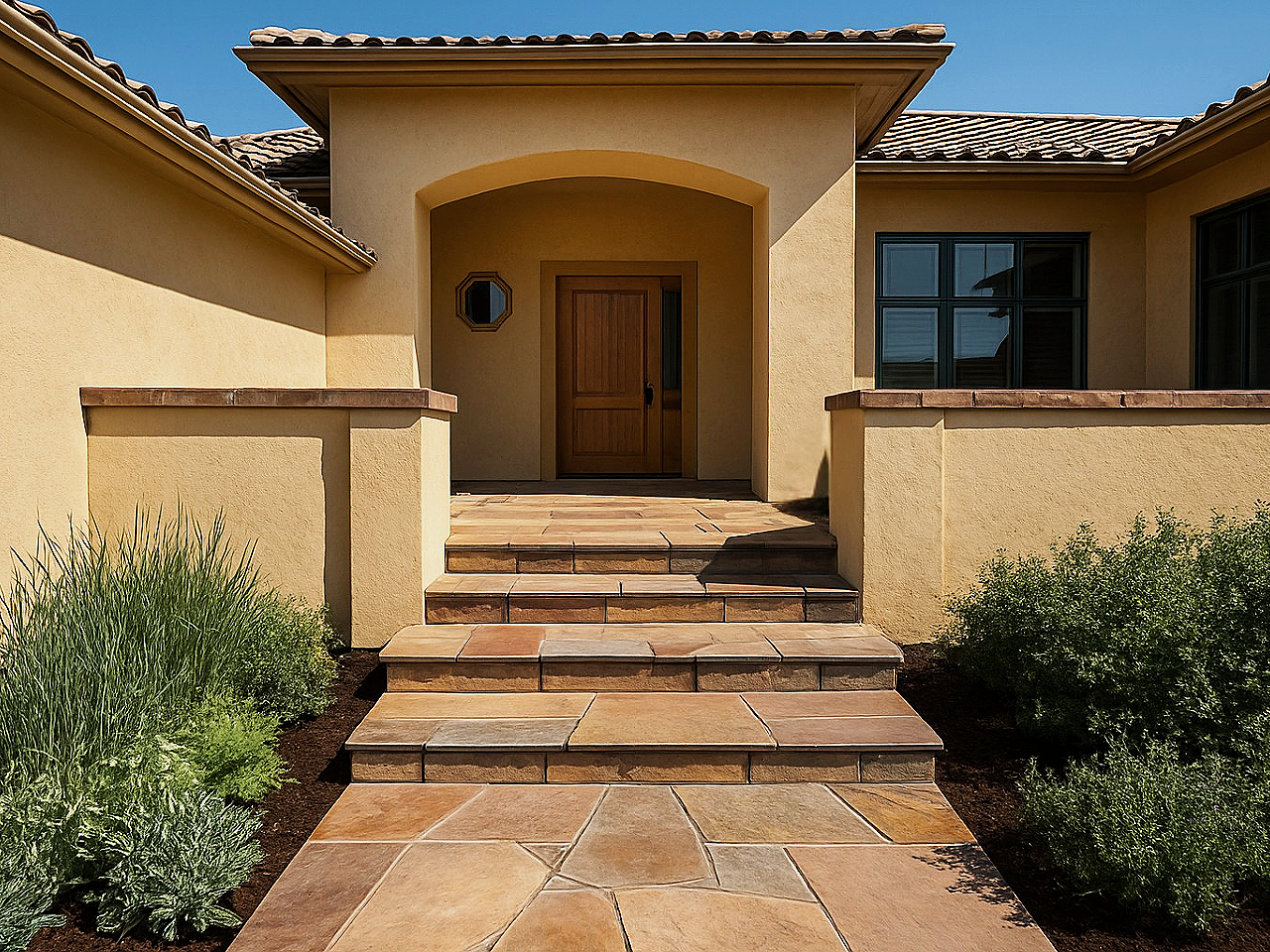 Flagstone Patio.