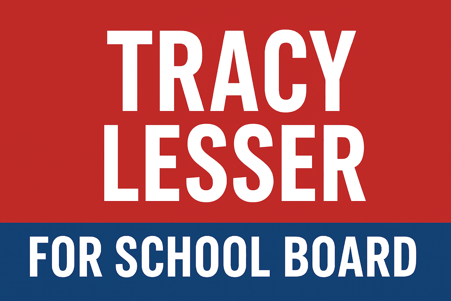 Tracy Lesser for WS/FCS Board of Education, District 2