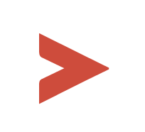 Greater-than symbol in red.