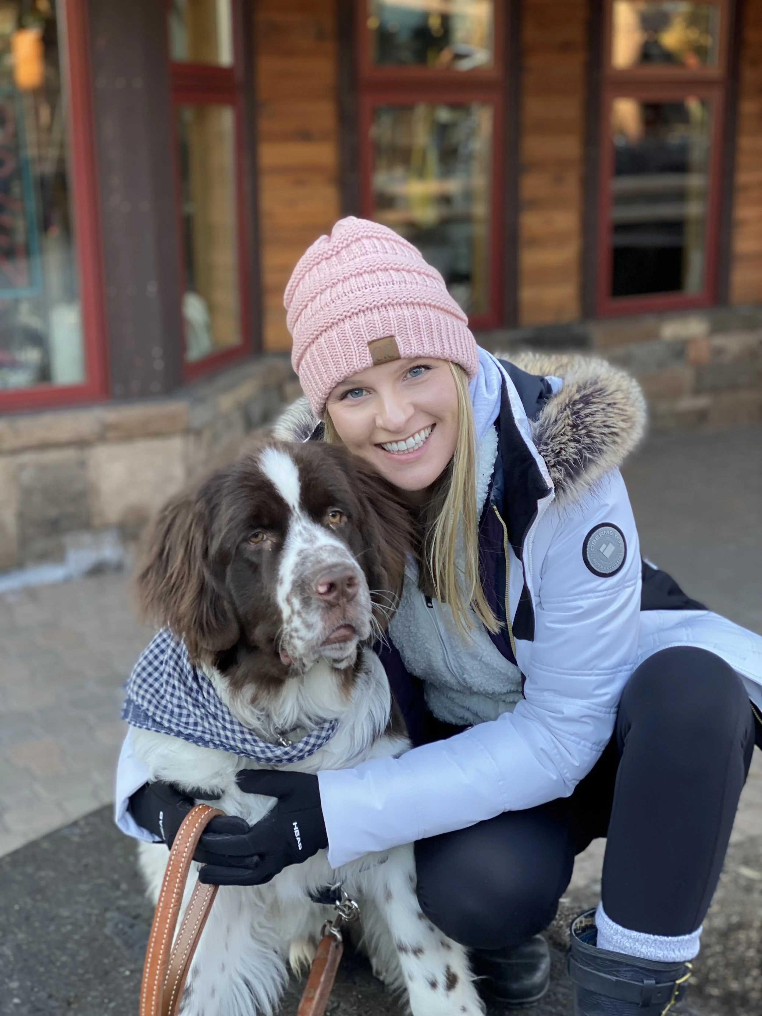Jess and Rodney at the Sunriver Village