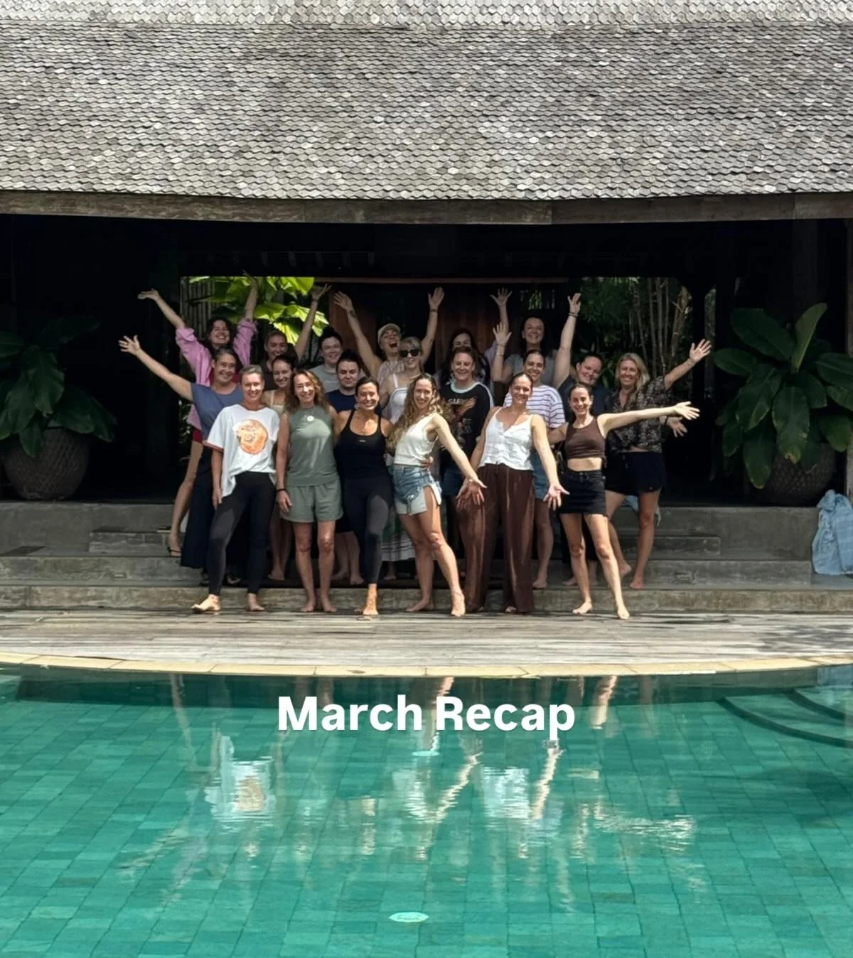March Business &amp; Personal Recap 
This month was massive, 8 flights, running a business, a household &amp; a social club. But I feel blessed &amp; fulfilled so being on April! 

1. Attended a She-com business retreat in Bali &amp; met some amazing